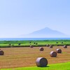 豊富温泉「油風呂」、ノシャップ岬、利尻富士の夕景