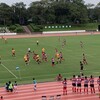 ラグビー観戦の一日だった