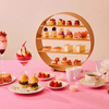 【大阪ステーションホテル】「苺×ホワイトチョコ」アフタヌーンティー。春爛漫の色彩が愛らしいケーキやショコラなど