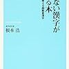 BOOK〜『書けない漢字が書ける本』（根本浩）