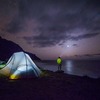 キャンプで雨を水替わりに飲んだ夢を見た。