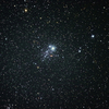 上下反対にして NGC457 ふくろう星団