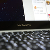 MacBook Proに手を出してました