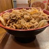 【復活】すき家　相模大野駅南口店〜ゴマだれ豚丼／メガ／サラダ／期間限定／ゴマと豚肉の濃厚な甘み〜