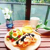 【週末朝ごはん】クリーミーパンプキンスープ&amp;ワッフル 20180715