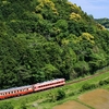 いすみ鉄道・西大原の伐採地俯瞰