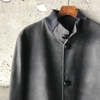 【FRANK LEDER】DEER LEATHER BOMBER JACKET