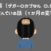 ハゲの薬（ザガーロカプセル 0.5mg）を飲んでいる話（１か月の変容）