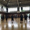 中学バスケ区大会予選リーグからの高校バスケ親子懇親会