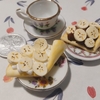 【ミニチュアフード】バナナのクレープ