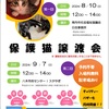 保護猫譲渡会でした。