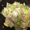 キャベツ炒めクミンシード味
