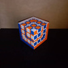 ルービックキューブで模様を作りました！　Rubik's Cube art design