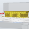 【３Ｄプリンタ】サポートの上の層が荒れてしまうときはサポートインターフェースを使うとよさそう