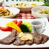 ♪牛肉のガーリックソテー＆クリームコーンシチュー♪