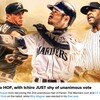 イチロー、米野球でも殿堂入り。