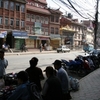 カトマンドゥ　4) last days in Kathmandu　1,ポダナートBoudhanath