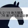 2023/2/19 地方競馬 高知競馬 7R 第14回渡辺彩夢特別
