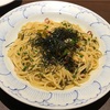 高菜と鶏肉のピリ辛パスタ