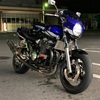 XJR1300　スライダー塗装とUSBソケット装着