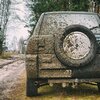 降雪地ならではの春前の洗礼・・・愛車が泣いています。