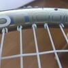 ラケットへのこだわりの無さその①グロメットの亀裂がもう。。。