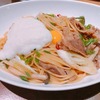 ジョリーパスタ千住堀切橋店｜牛肉と山芋の和風ソース、濃厚焼きたらこ