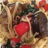 甘辛挽き肉となすのパスタ～幸せを作る～