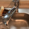 キッチン水漏れで蛇口交換となった