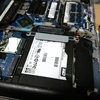 ノートパソコンのHDDをSSDに換装しました