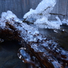 【写真】冬景色　～渓流の氷～