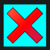 WPF　描画の練習　バツ印