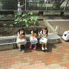 １年生：生活　雨の上がった後の様子