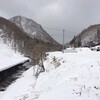 吹雪の中の渓流シーズン開幕！