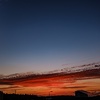 昨日・夕焼け・・