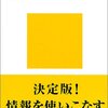 本日のつれづれ no.1408 〜久しぶりにじっくりと本を読みます。松岡正剛『知の編集術』〜