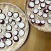 野菜を干す