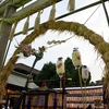 生國魂神社の夏祭り『御鳳輦』宮入り