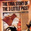 『三匹のこぶた』のお話をオオカミ側からえがいた、ユーモラスな絵本　『The True Story of the Three Little Pigs』のご紹介