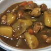 チキンカレー☆なめたけ納豆