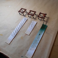 77、今井科学社製の帆船模型「1/80 日本丸」を作ります。ファイフレールの製作（2）。