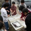 餅つき