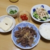 シシリアン（牛肉の甘辛炒め）、北海道生ビール