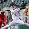 嬉しい今季初勝利～オリックス山岡投手～