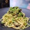 ナスと塩昆布のパスタ