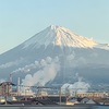 今日の富士山。