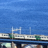 鉄道撮影　東海道線　早川－根府川　玉川橋梁(2)