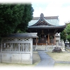 東宿明神社　(萱津の東宿も今は賑わいもなく静かな住宅街に)　