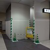 北越谷駅の仮設トイレ