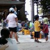 ・酷暑の中の運動会